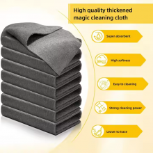 Black Magic Cloth for Cleaning Glass Island Fiber White Cloth for Absorbing Water and Cleaning Without Water Mark thumbnail-2