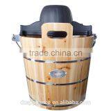 Ice Cream Maker(Original Ice Cream Machine; Traditional Wooden Bucket Ice Cream Machine) thumbnail-1