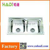 Inset Square Bowl 304 Sus Stainless Steel Sink Sinks HD7239 thumbnail-1