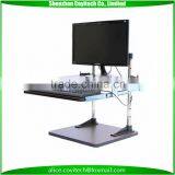 Adjustable height standing desk electric standing desk with keyboard tray