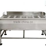 manual linear combination weigher for noodle,meat,finsh and flowability products