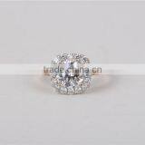 2016 Hot Sales Rose14K Solid Gold Jewelry Ladies Rings Set AAAAA CZ thumbnail-4