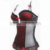 Red Dot Black Sexy Lace Mature Woman Lingerie,transparent Sexy Lingerie thumbnail-3