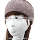 Wholesale Fashion Wool Knitted Lady Headband Rhinestone Crochet Women Hairband Quality Choice thumbnail-5