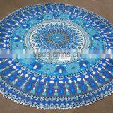 Mandala Printed Round Beach Towel 72 Inch Roundies Wholesale thumbnail-4