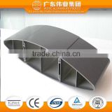 China aluminium extrusion profiles for roll shutter