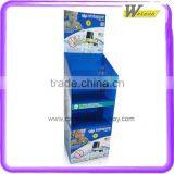 Practical 3 Tiers Hot Sale Corrugated Cardboard Display Stand for Water Purifier