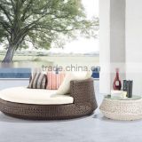2015 outdoor furniture rattan pool sunbed/sunbed with canopy/outdoor sunbed cushion (DH-9657)                        
                                                Quality Choice