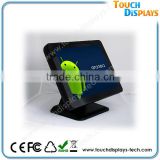 hot!!! android pos terminal 15" True flat touch all in one