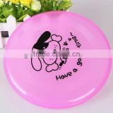 promotional 9 inch flying plastic frisbee