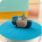 China New Arrival Creative Durable 100% Food Grade Silicone Cup Lid thumbnail-3