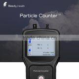 Portable laser Dust air particle counter help demo air purifier