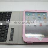 Magnetic Detachable Wireless Keyboard Leather Case for Ipad Mini thumbnail-1