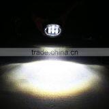 Harley Round 4.5inch Motorcycle LED Fog Lights LED Angel Eyes Fog Lights With DRL Turn Signal Lights RED Demon LED Fog Light thumbnail-6