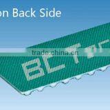Timing Belts With Green Fabric on Back