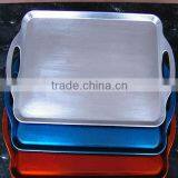 Custom Plastic Silver Serving Tray