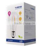 Edison Style Clear Glass Cover A60 4W Dimmable Filament LED Bulb thumbnail-3