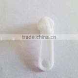 3# Plastic Nylon Zipper Plastic Slider Non Lock Slider Canvas Bag Slider Electrostatic Prevention Slider thumbnail-2