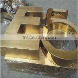 Number Stainless indoor Sign