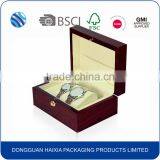 Personalized Luxury Wooden Mens Watch Box thumbnail-1