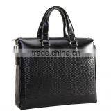 BF3083 Made in China hot sale man leather laptop bag / leather briefcase