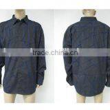 Man's Big Size Woven Shirt Stocks