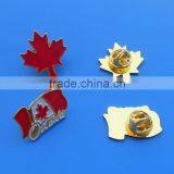 Canada Maple Lapel Pins, Canada Rectangle Flag Metal Badge thumbnail-2
