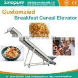 Customized Breakfast Cereal Elevator/ Elevator/ Food Grade Conveyor