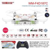 Flying toy quadcopter drone with 0.3MP 2.0MP camera for sale