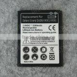 3.7V 2300mAh Battery for Samsung Galaxy Grand Duos/i9082/i9080, Made in China thumbnail-1