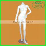 Glossy White Fiberglass Female Standing Model