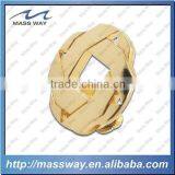 Custom Agricultural Bank 3D Zinc Alloy Golden Brass Lapel Pin