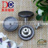 Metal Carve Logo Customized Alloy Jeans Denim Button,Metal Button for Jackets