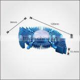 Custom Aluminum Alloy Extrusions VGA Heatsink With Blue Anodizing thumbnail-2