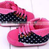 New Models Newborn Baby Canvas Fabric Rubber Shoes Kids Toddler Fashion Outdoor First Walker Shoes thumbnail-3