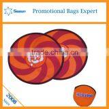 Wholesale Foldable Frisbee Fan Flying Disc Customised Dog Frisbee Eco-friendly