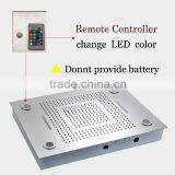 Hydro Power Led Shower Sets Rainfall Color Changing Shower Square 304 Sus Bathroom Accessories Embeded Ceiling Hand Shower Head thumbnail-6