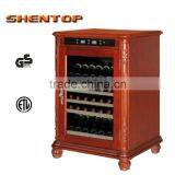 SHENTOP Wood Style Wine Refrigerator Wall Mounted Wine Cooler STH-K40 thumbnail-1