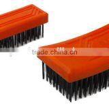 Red Plastic Handle Wire Brush