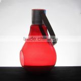 Good quality colored hanging tea light glass candle holder