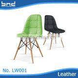 Modern Leather Pvc Plastic Chair Factory Price thumbnail-2