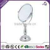 7 Inch Plastic Frame Cosmetic Cosmetic Mirror With Handle