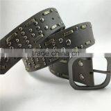 Hand Made PU Leather Stud Fashion Belt for Jeans thumbnail-6