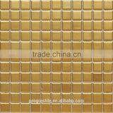 Gold Metal Mosaic, Stainless Steel Mosaic, Decorative Wall Mosaic Tiles (KK1005)