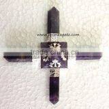 Wholesale Supplier Amethyst Aura Energy Generator : Prime AGATE : INDIA