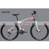HOMHIN High quality KA6700 dirt bike 10S DEORE FD-M610 Derailleur system cross-country racing bike Gineyea headset 26'' FORK