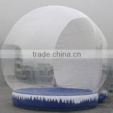 Best design commercial inflatable christmas snow globe decoration