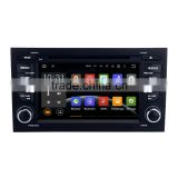 Cheap 7 Inch High quality double din external microphone car gps dvd player for Audi A4 S4 RS4