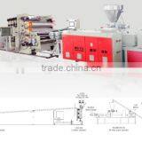 Plastic Extruder Pvc Marble Sheet Production Line