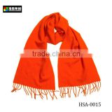 Woman Cashmere Plain Red Scarf, Well-Designed Red Cashmere Scarf
